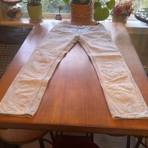 A.P.C. Men Petite New Standard Jeans, Stone Color, Mid-rise, 31 in. Inseam